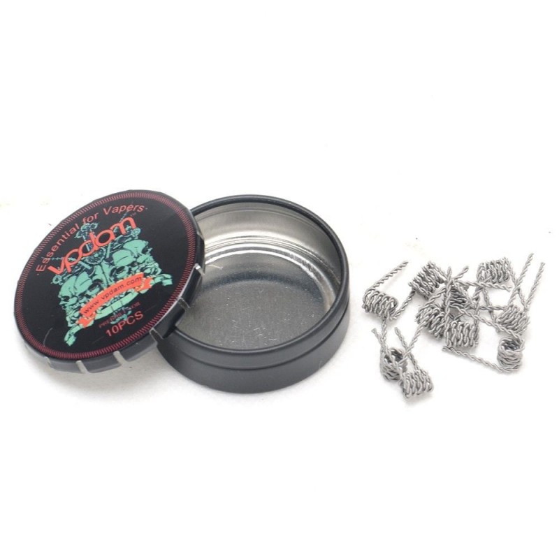 VPDAM Clapton Twisted prebuilt coils 0.9 ohm