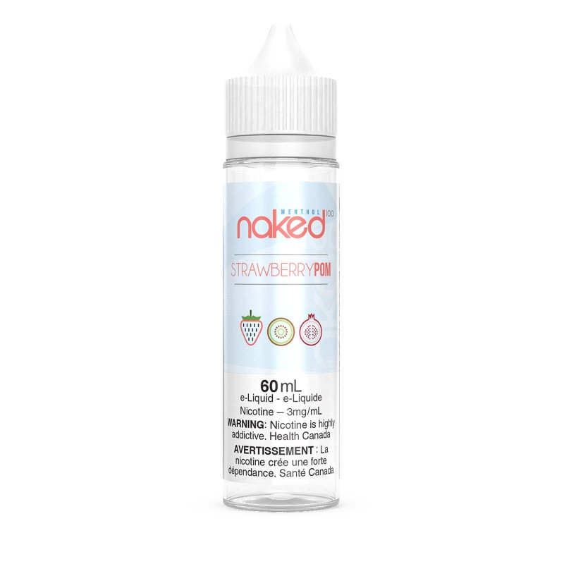 Strawberry Pom – Naked 100 E-Liquid (Brain F...