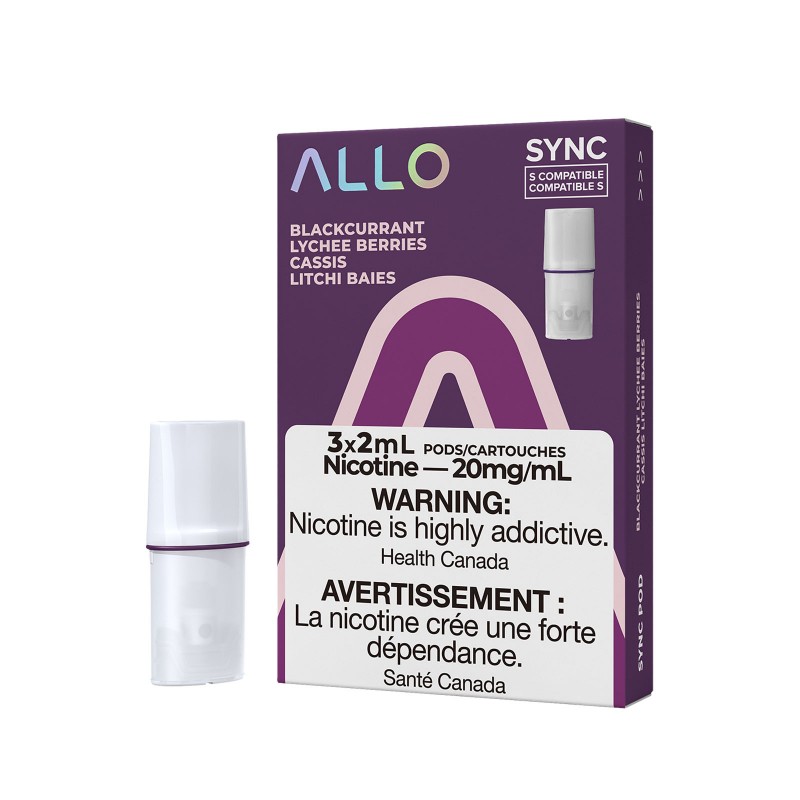 Blackcurrant Lychee Berries – ALLO Sync Pods