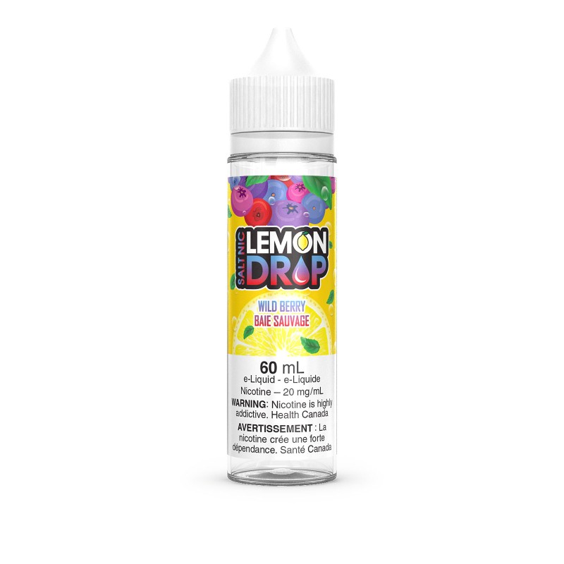 Wild Berry SALT – Lemon Drop SALT 60mL E-Liquid