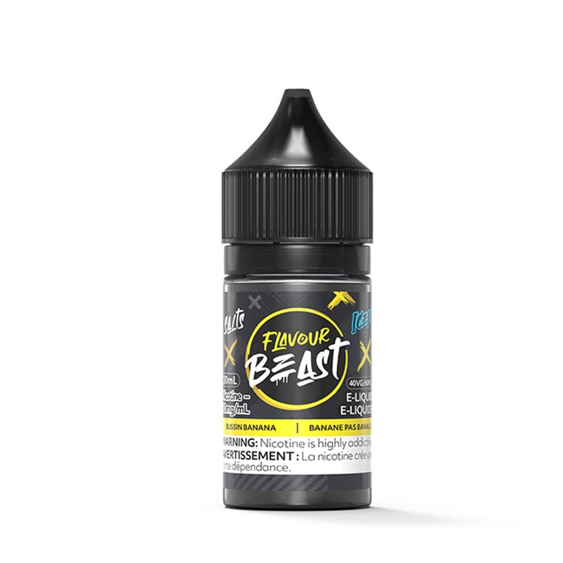 Bussin Banana Iced SALT – Flavour Beast Salt...