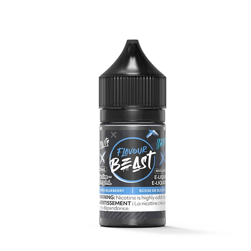 Boss Blueberry Iced SALT – Flavour Beast Salt E-Liquid