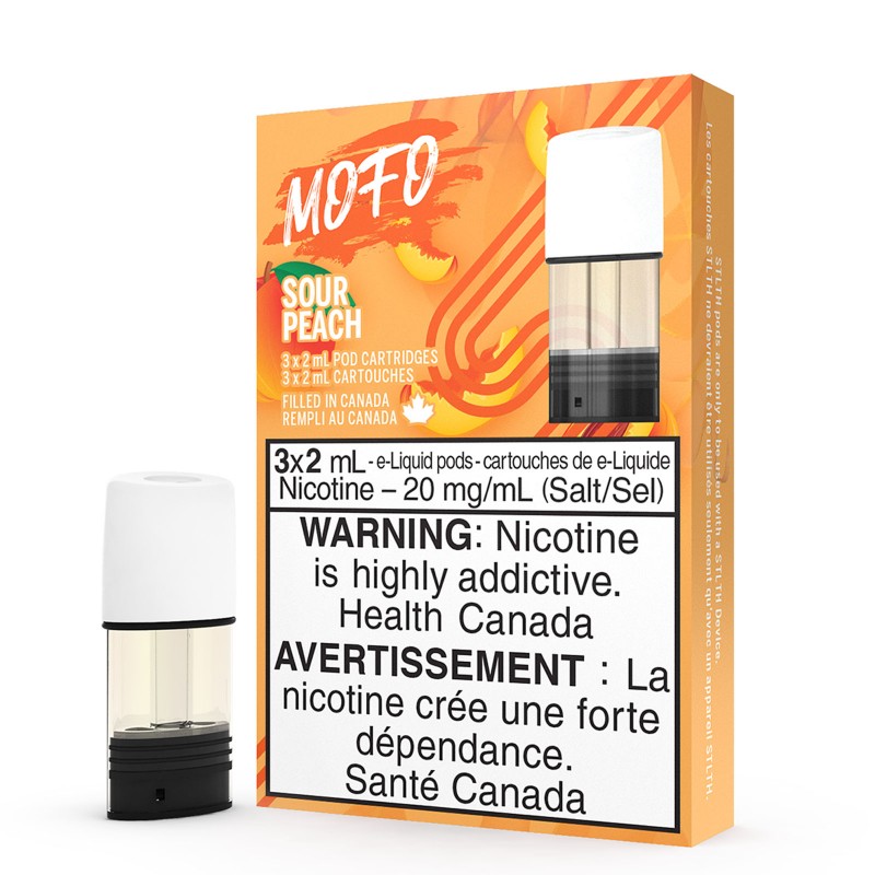 Sour Peach – Mofo STLTH Pods