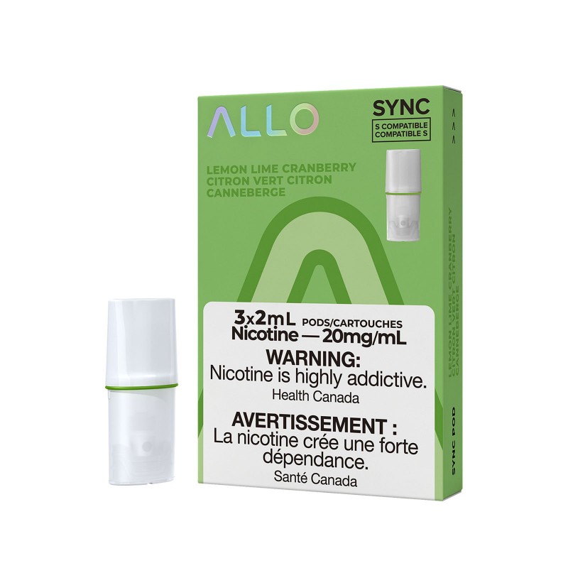 Lemon Lime Cranberry – ALLO Sync Pods