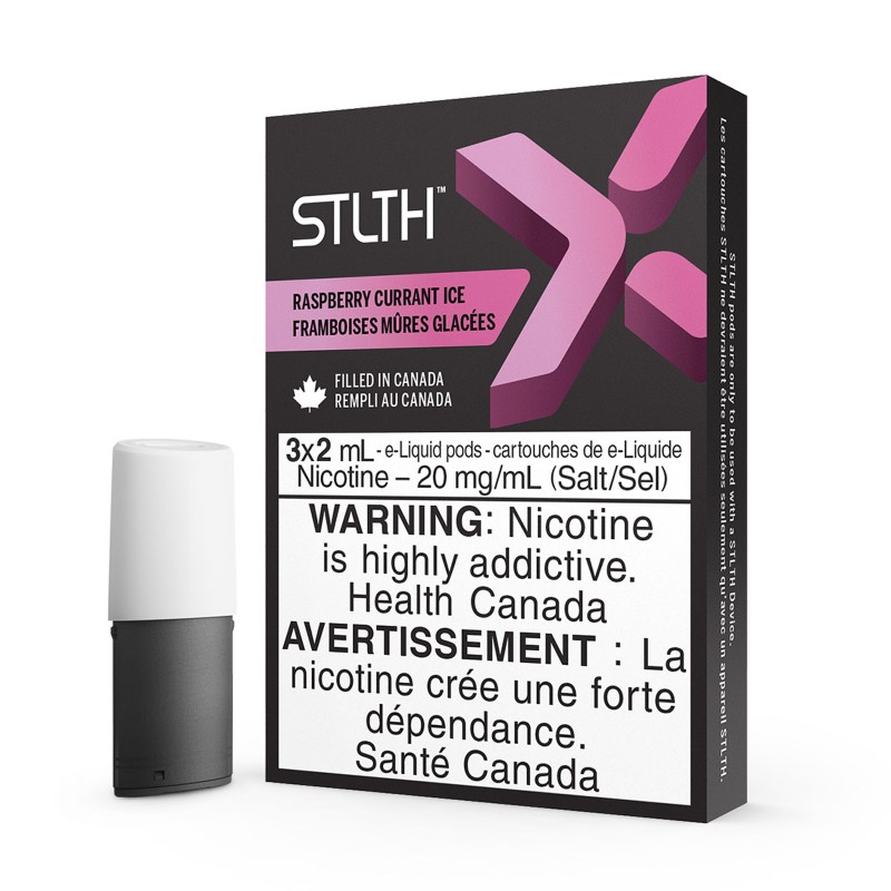 Raspberry Currant Ice – STLTH X Pods