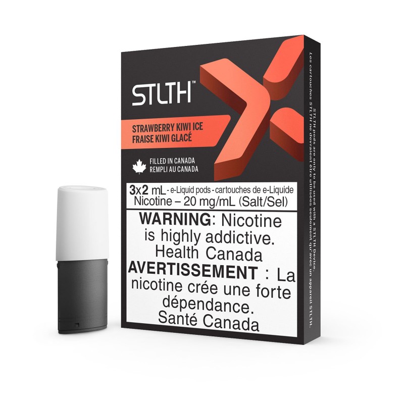 Strawberry Kiwi Ice – STLTH X Pods