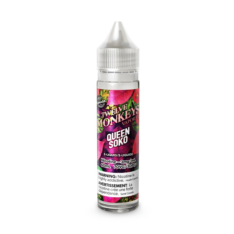 Queen Soko – Twelve Monkeys E-Liquid