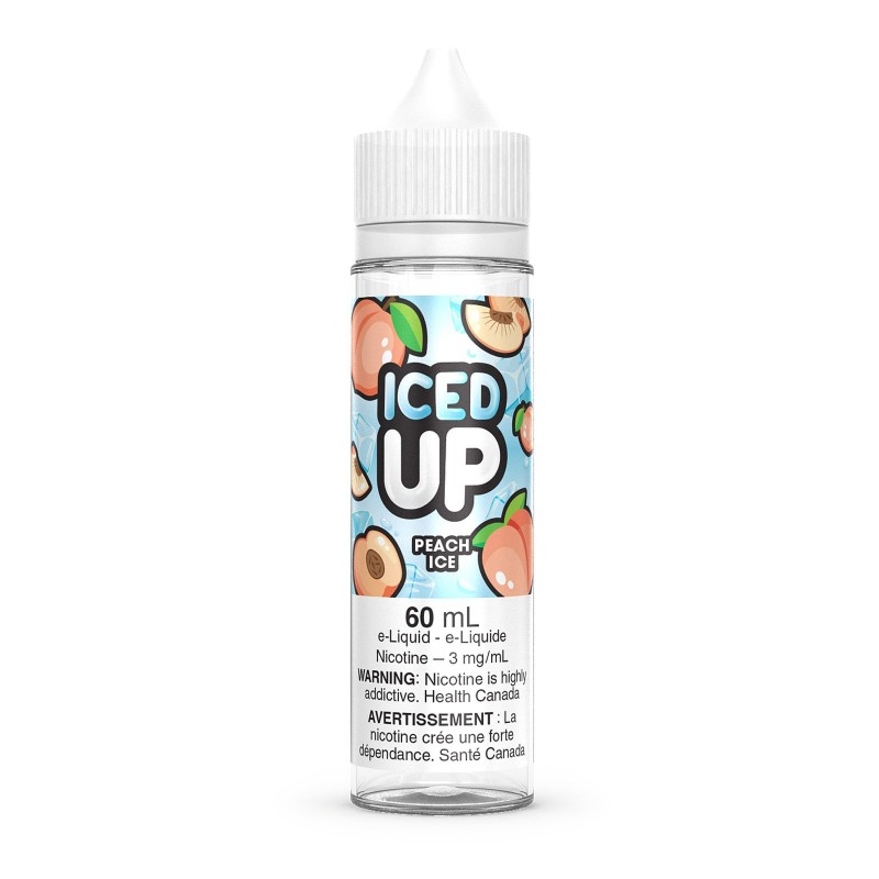 Peach Ice – Iced Up E-Liquid