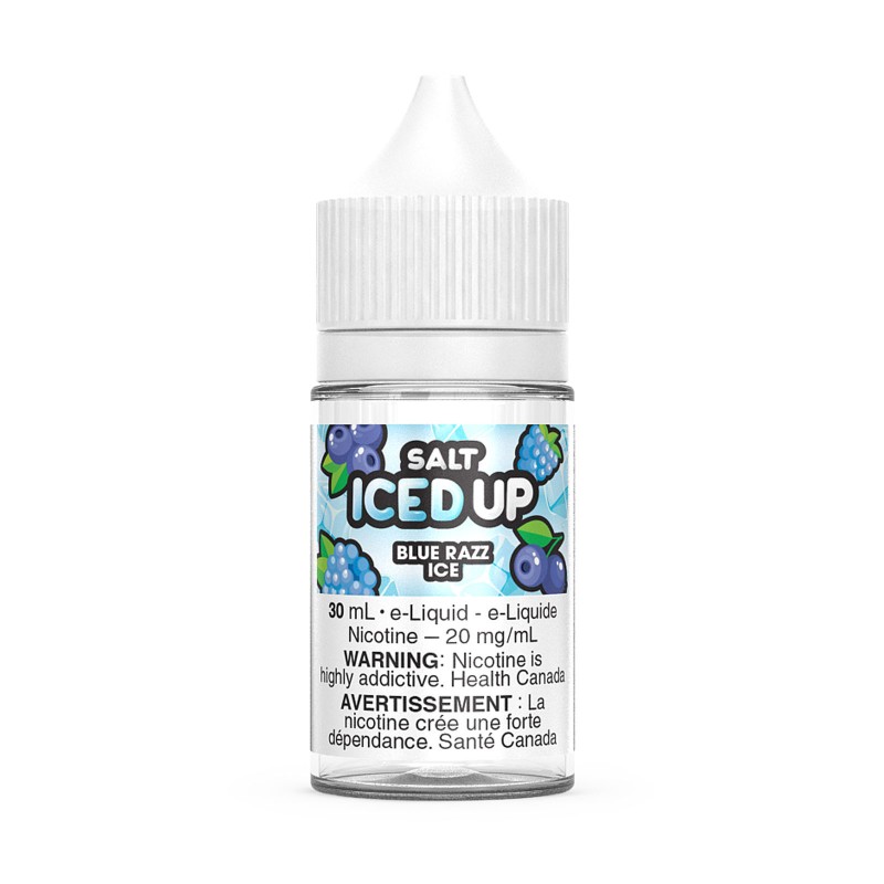 Blue Razz Ice SALT – Iced Up Salt E-liquid